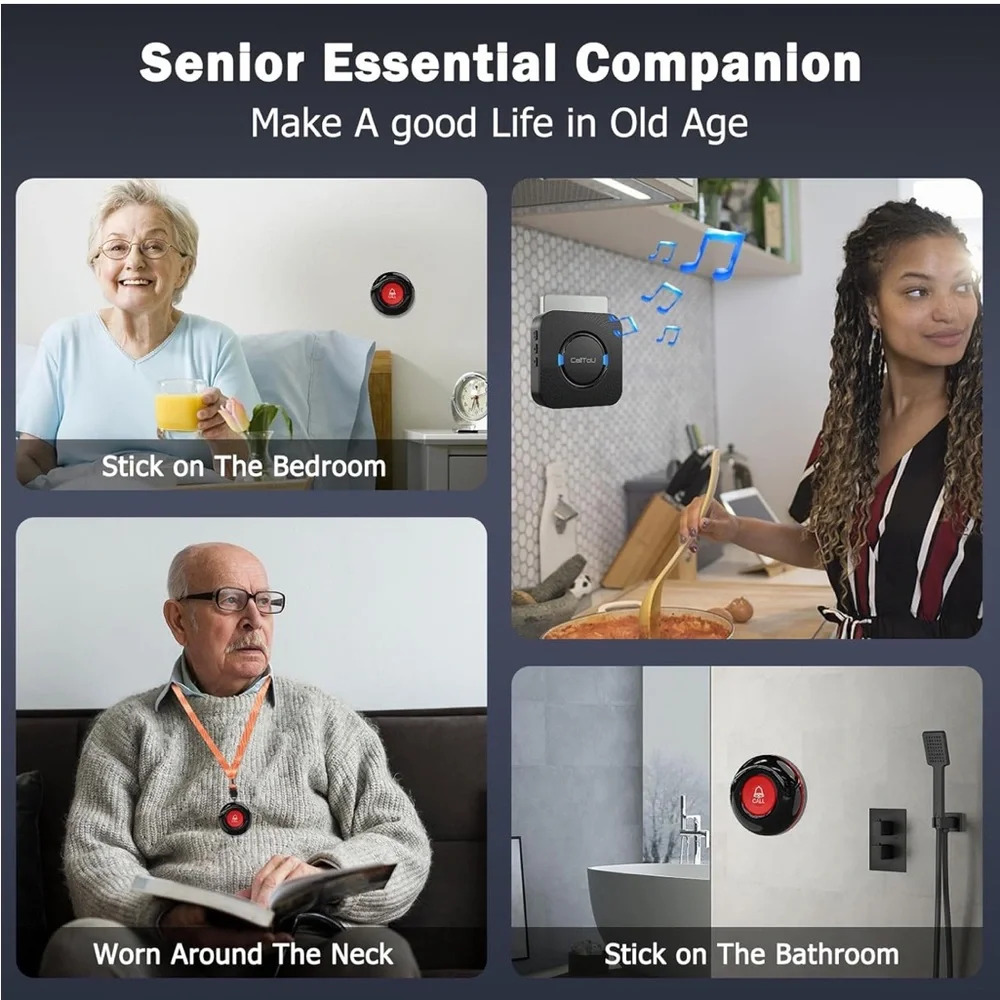 🆕 CallToU Wireless Monitoring Alert Systems for Elderly - Picture 2 of 11